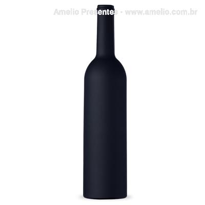 Kit vinho formato garrafa 4 peças
