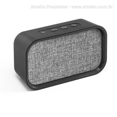 Caixa de som Bluetooth com microfone