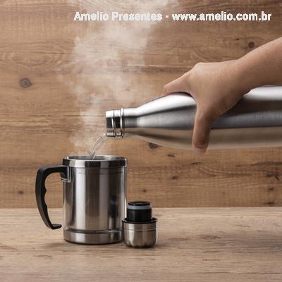 Garrafa Térmica Inox 750ml