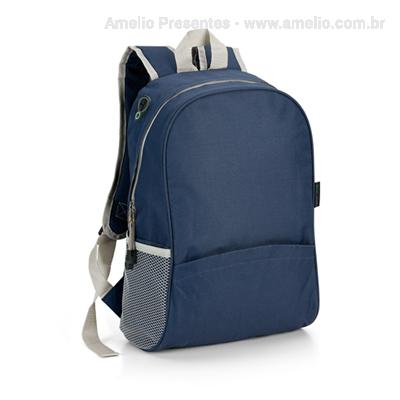 Mochila com saída para fone