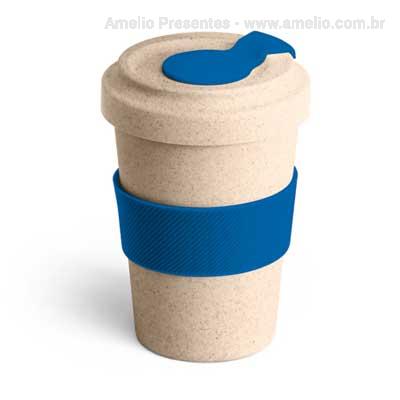 Copo para viagem Bambu e Silicone