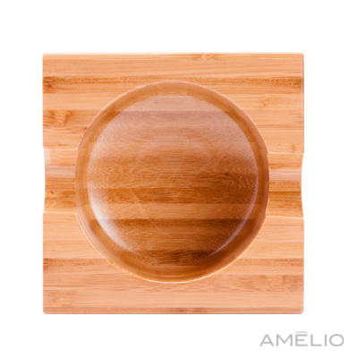 Amassador de Temperos em Bambu Quadrado