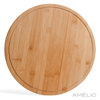 Tábua para Pizza em Bambu - 35 Cm