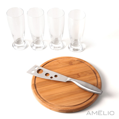 Kit Queijo e Cerveja - 6 Pçs