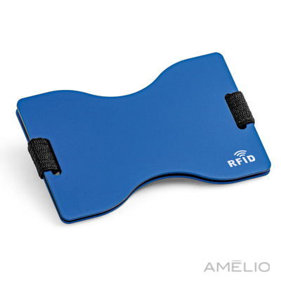 Porta Cartões Metal com Bloqueio