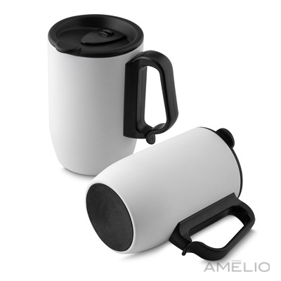 Caneca em aço inox 350ml