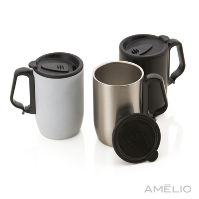 Caneca em aço inox 350ml