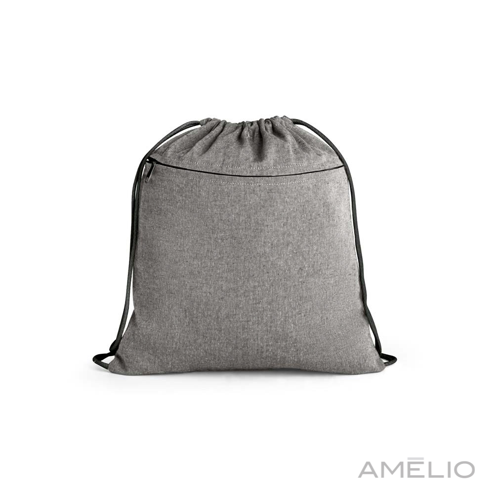 Sacochila de algodão reciclado