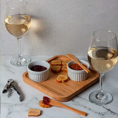 Kit Para Petisco / Vinho - 8 Pçs