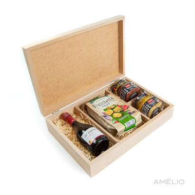 Kit Mini Vinho  Bruschetta e Bruschette Chips