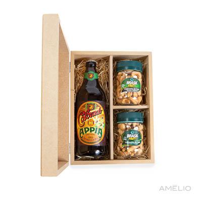 Kit Cerveja 600ml com 2 aperitivos