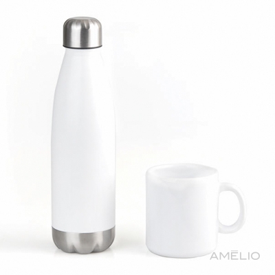 Kit Garrafa E Caneca - 2 Pçs