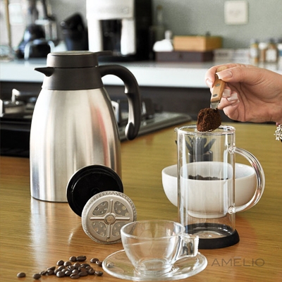 Cafeteira Prensa Francesa Em Vidro - 350Ml