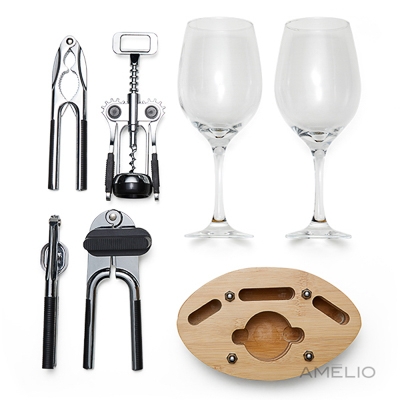 Kit Vinho E Utilidades - 7 Pçs