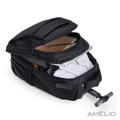 Mochila para notebook com rodinhas