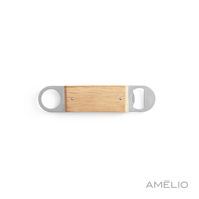 Abridor de garrafas duplo inox