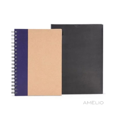 Caderno Pautado Com Wire-O