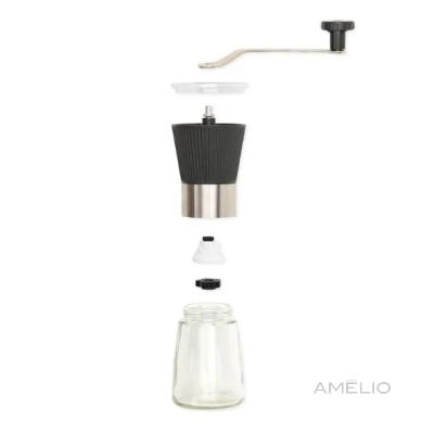 Moedor Para Café Em Vidro