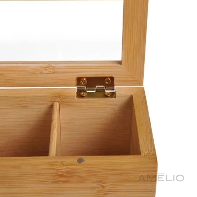 Caixa para chá em bambu