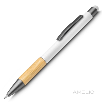 Caneta em alumínio reciclável