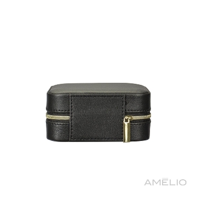 Porta-joias em couro sintético