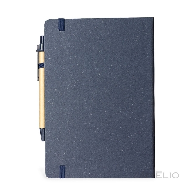 Caderneta Fibra de arroz com caneta