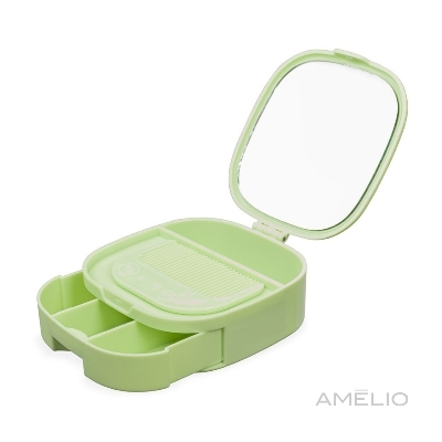 Porta-joias com espelho