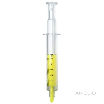 Caneta Seringa Marca texto