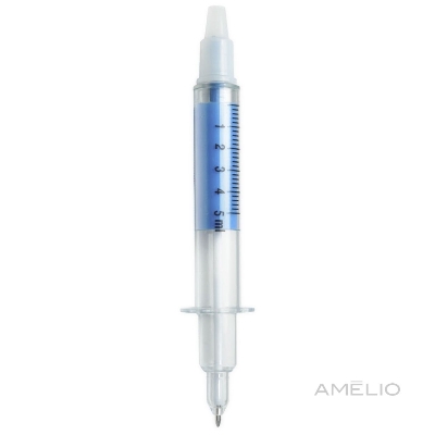 Caneta Seringa Marca texto