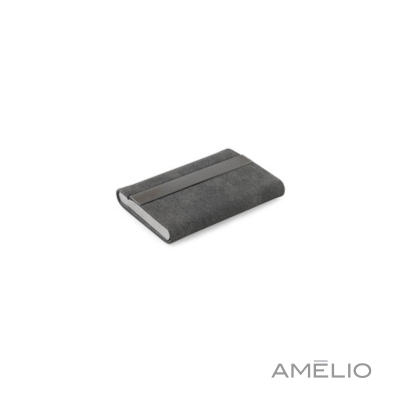 Conjunto com porta-cartões e chaveiro