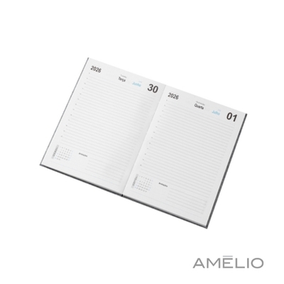 Agenda diária 2026 de Linho