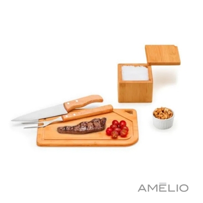 Kit Para Churrasco - 5 Pçs