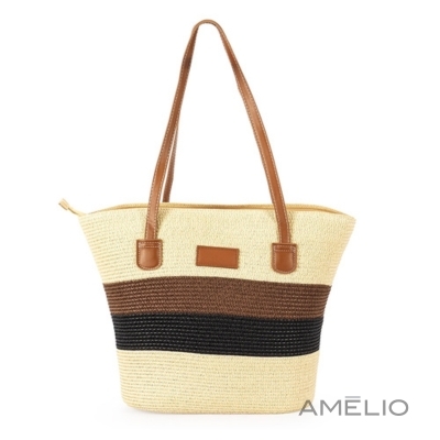 Bolsa fio de papel torcido