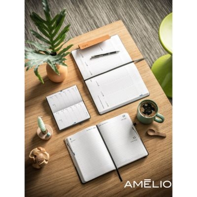 Agenda B5 em pele reciclada