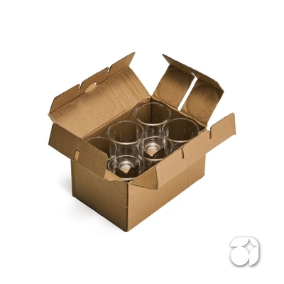 Kit Copo Vidro 50ml 6 Peças