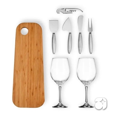 Kit Para Petisco E Vinho - 8 Pçs
