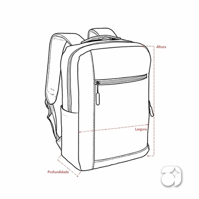 Mochila Poliéster 15L